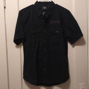 Harley Davidson Short Sleeve Button up